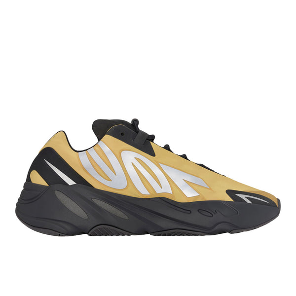 Shop Yellow Mens adidas Yeezy Boost 700 MNVN Lace Up Sneakers