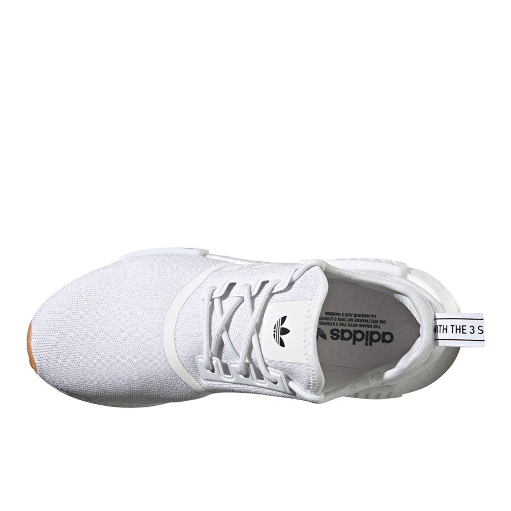 Shop White Mens NMD R1 Lace Up Sneakers Shoebacca Shop White Mens NMD R1 Lace Up Sneakers Shoebacca