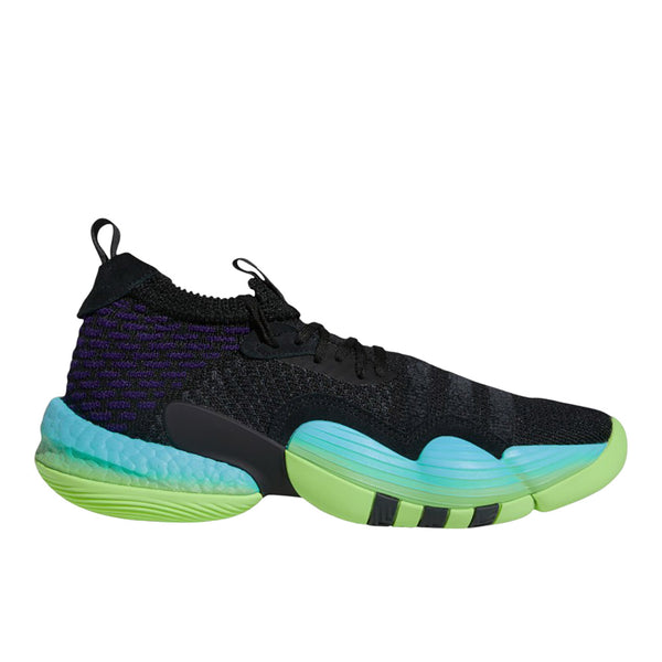 adidas Trae Young 2.0 Mens Basketball Shoes (Black/Green)