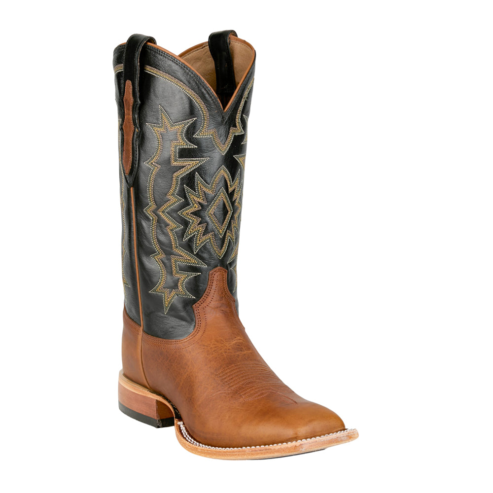 【イソフラボン】Square Toe Leather Boots Shop Brown Mens Samuel 13 Inch Square Toe Cowboy Boots – Shoebacca