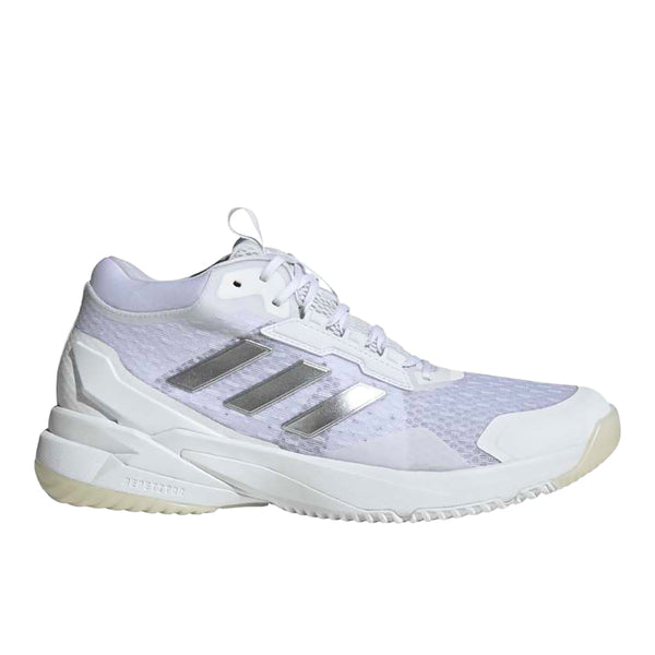 Shop White Womens Crazyflight 6 Mid Indoor Volleyball Shoes