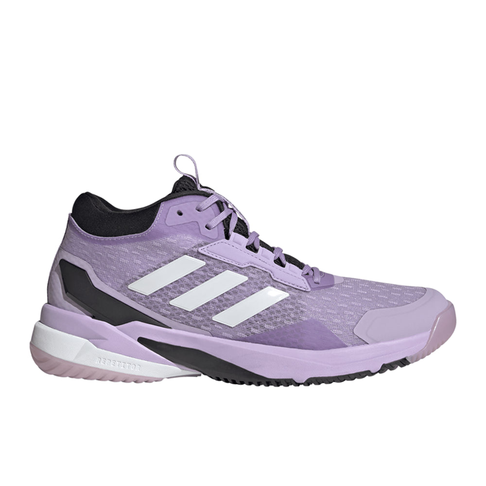 Shop Purple Womens Crazyflight 6 Mid Indoor Volleyball Shoes