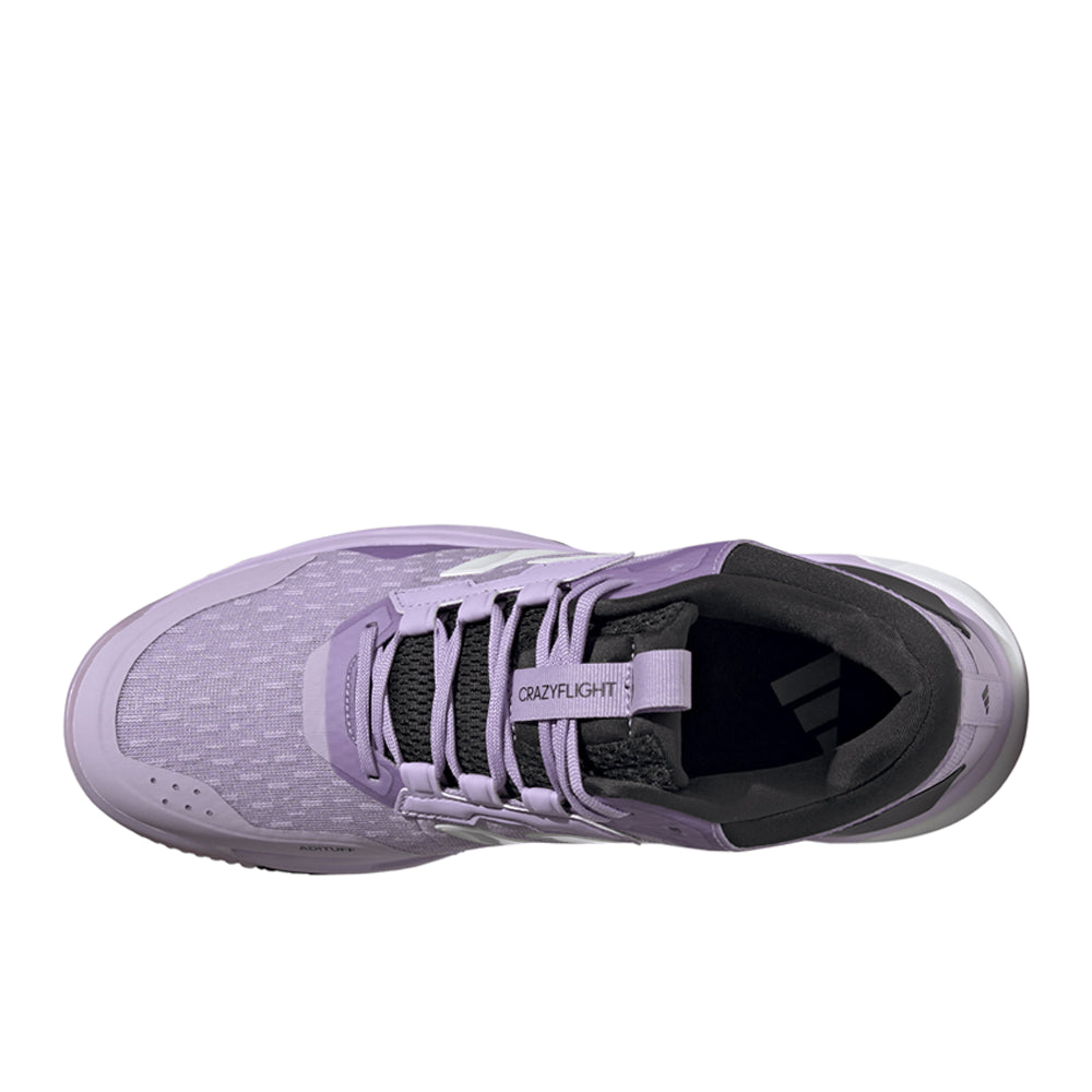 Shop Purple Womens Crazyflight 6 Mid Indoor Volleyball Shoes