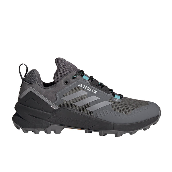 Shop Grey Womens adidas Terrex Swift R3 Gore-Tex Hiking Shoes