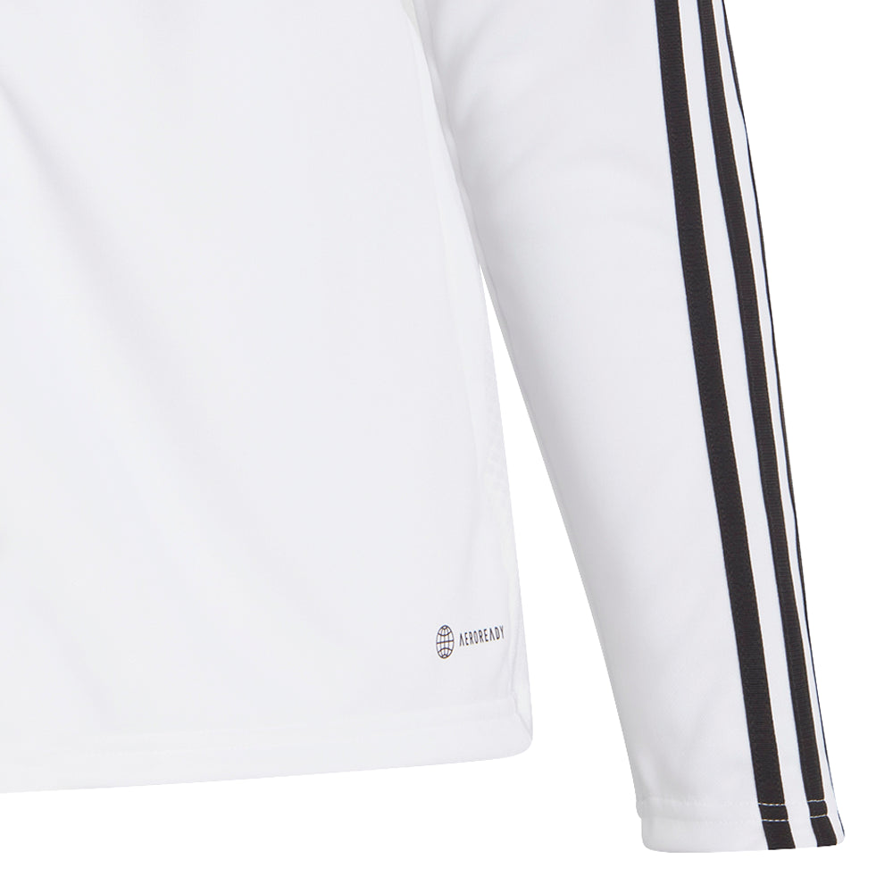 Shop White Womens Tiro23 League Full Zip Track Jacket (Plus