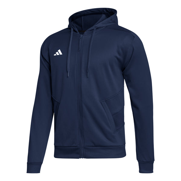 Shop Blue Mens Training Full Zip Hoodie – Shoebacca