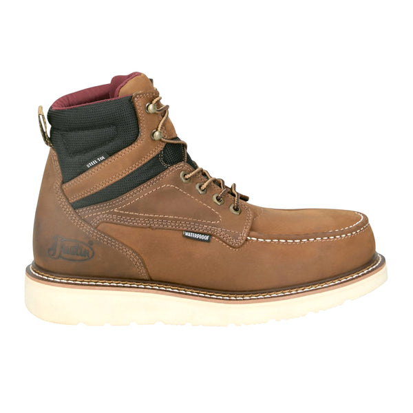 Shop Brown Mens Hardwire 6 Inch Waterproof Steel Toe Work Boots