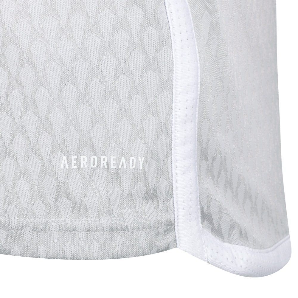 Shop Grey Mens Tiro23 Competition V Neck Short Sleeve Soccer