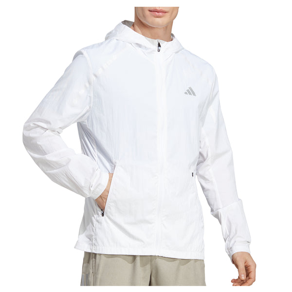 Shop White Mens Marathon Full Zip Jacket – Shoebacca