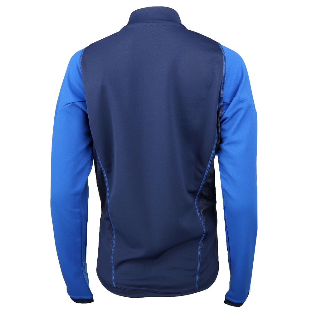 Shop Blue Womens Tiro23 Competition Training Quarter Zip Pullover