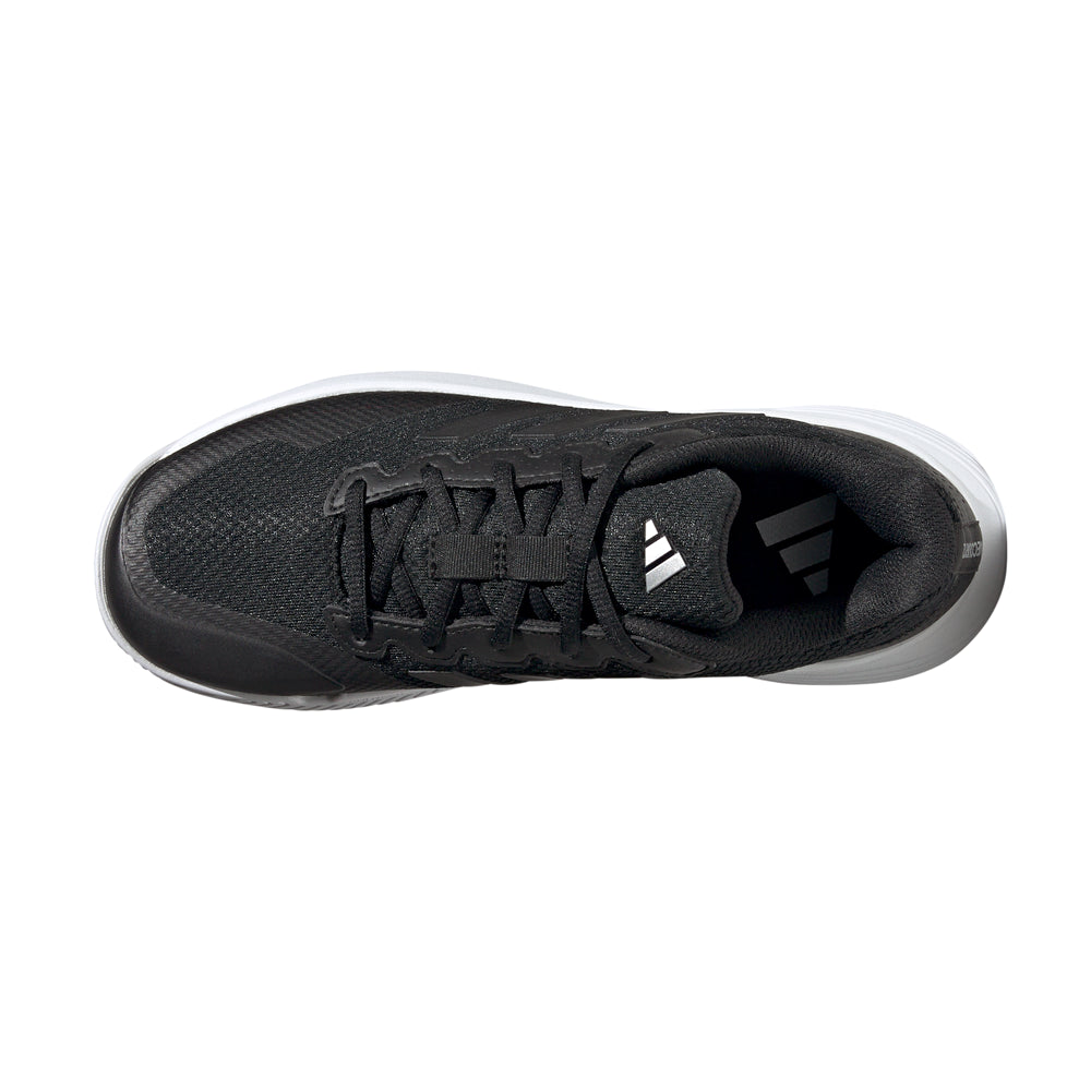 adidas Gamecourt 2 Black/Silver Womens Shoes Black 10.5