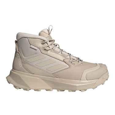 adidas Terrex Winter Leather Mid Cut Rain.RDY Cold.RDY Boots, Men's, Size 11.5, Wonder Beige
