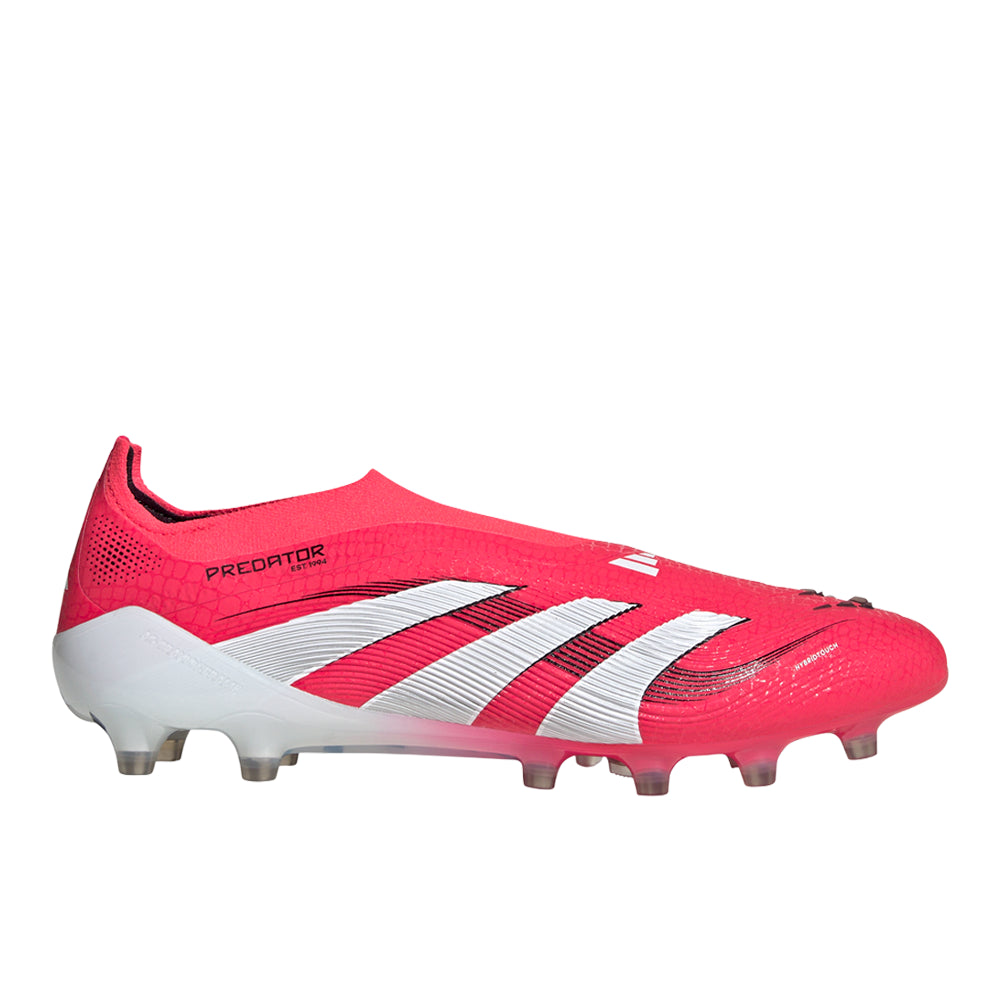 Shop Red Mens Predator Elite Laceless Artificial Grass Soccer