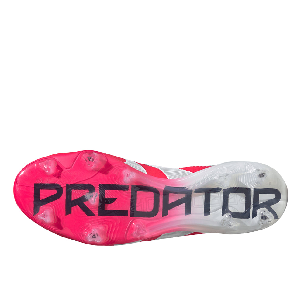 Shop Red Mens Predator Elite Laceless Firm Ground Soccer Cleats
