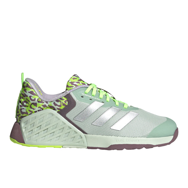 Shop Green Womens Dropset 3 GFX Training Shoes (Wide)  Shoebacca