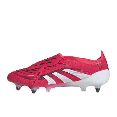 Mens Predator Elite Fold-Over Tongue Soft Ground Boots Red 12.5 Casual