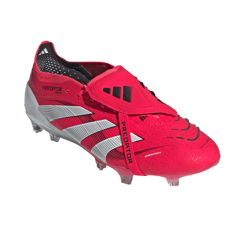 Shop Red Mens Predator Elite Fold-Over Tongue Firm Ground Soccer