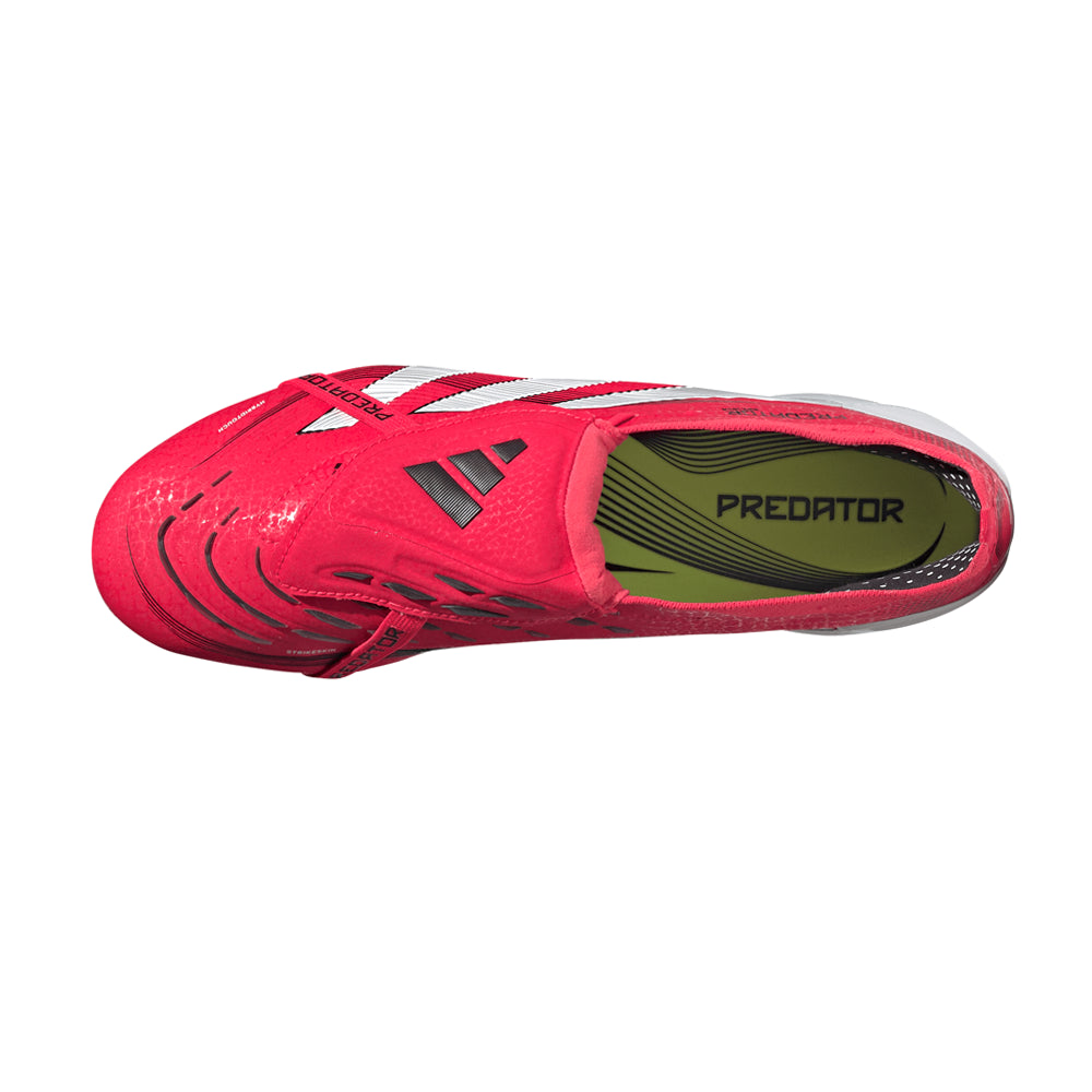 Shop Red Mens Predator Elite Fold-Over Tongue Firm Ground Soccer