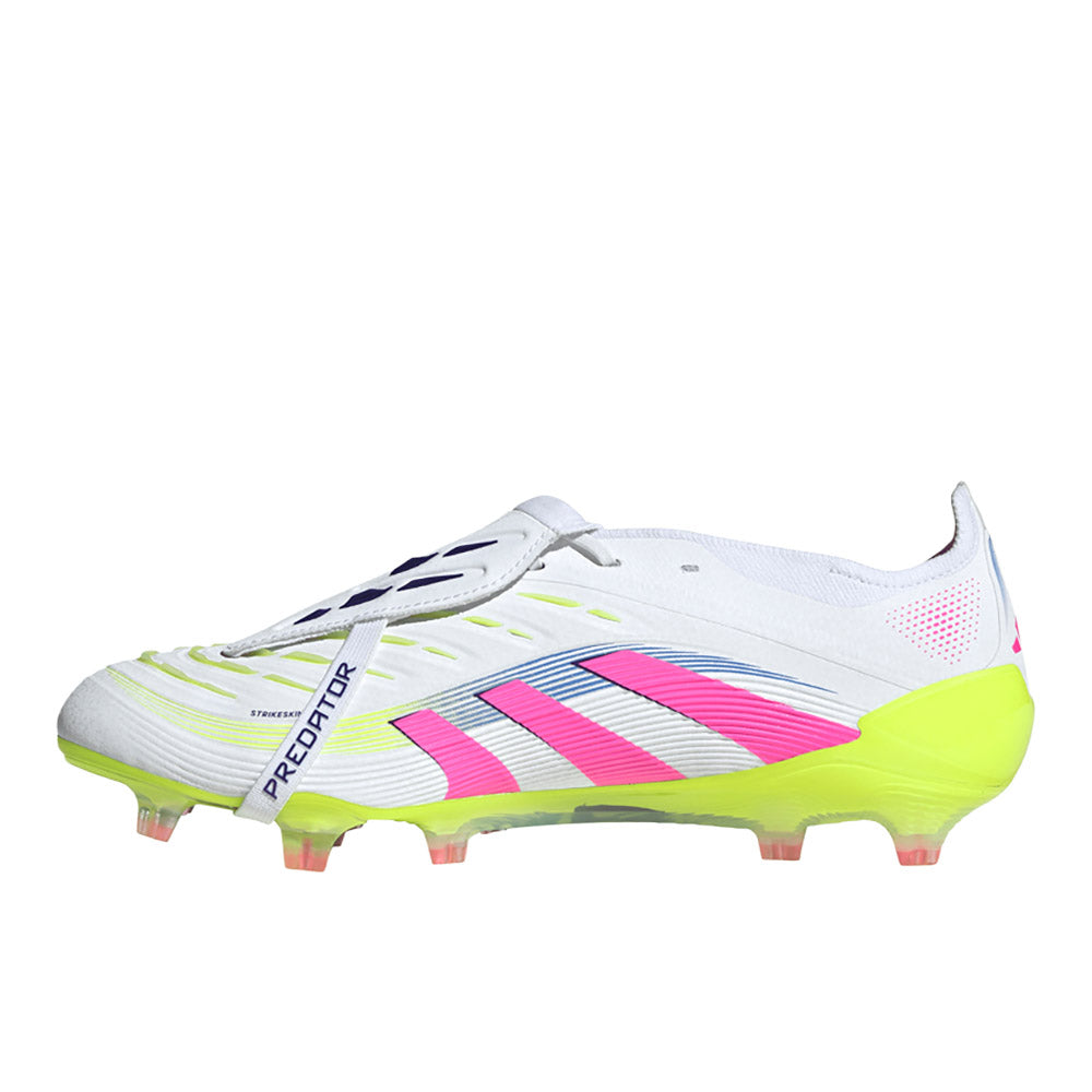 Shop Pink, White Mens Predator Elite Fold-Over Tongue Firm Ground