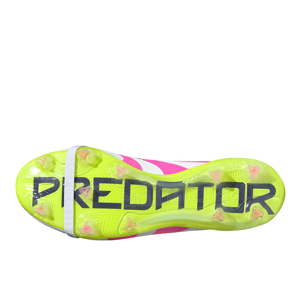 Shop Pink, White Mens Predator Elite Fold-Over Tongue Firm Ground