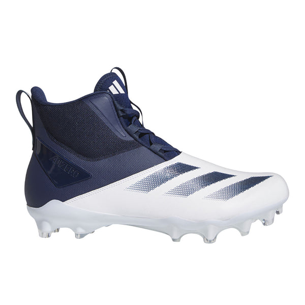Shop White Mens Adizero Chaos Football Cleats – Shoebacca display picture 3