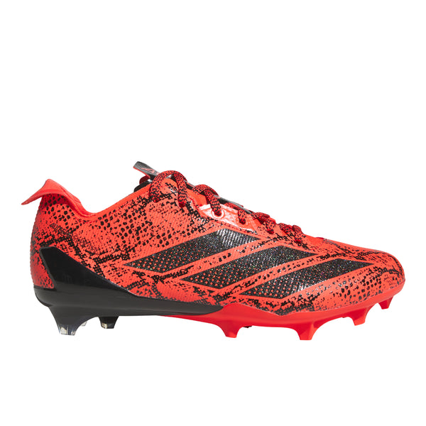 Shop Red Mens Adizero Electric Exotic Speed Football Cleats