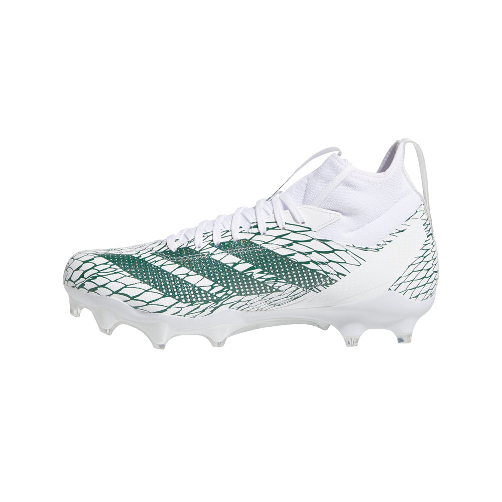 Shop Green, White Mens Adizero Impact Exotic Speed Football