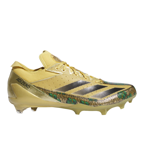 gold football cleats size 7