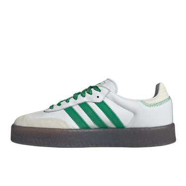 adidas Sambae Shoes - Women's - Cloud White / Green / Off White