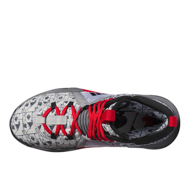 Shop Grey, Red Womens adidas Exhibit Select CP Basketball Shoes