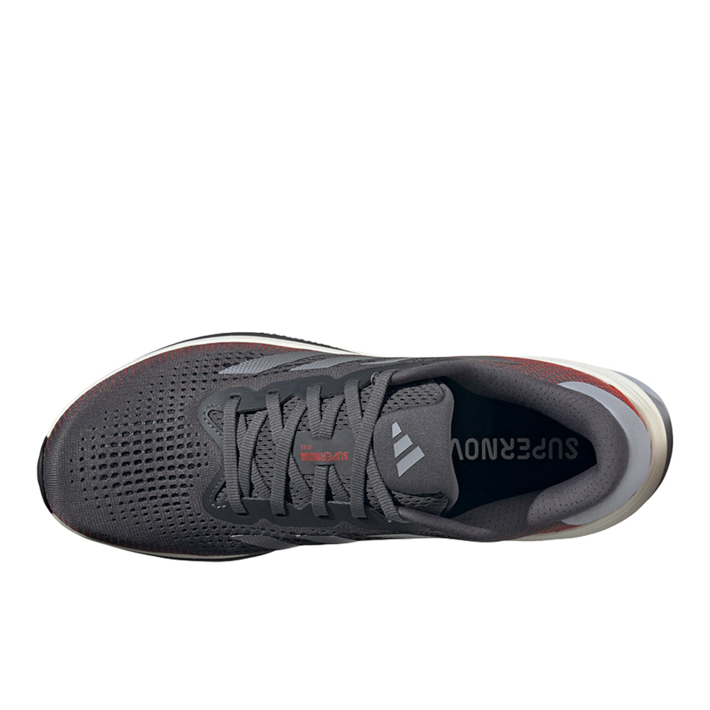 Shop Grey Mens Supernova Rise Running Shoes Shoebacca Shop Grey Mens Supernova Rise Running Shoes Shoebacca