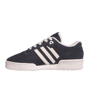 adidas Rivalry Low Shoes - Men's - Dark Blue / Cloud White / White - 5.5 adidas Rivalry Low Shoes - Men's - Dark Blue / Cloud White / White - 5.5