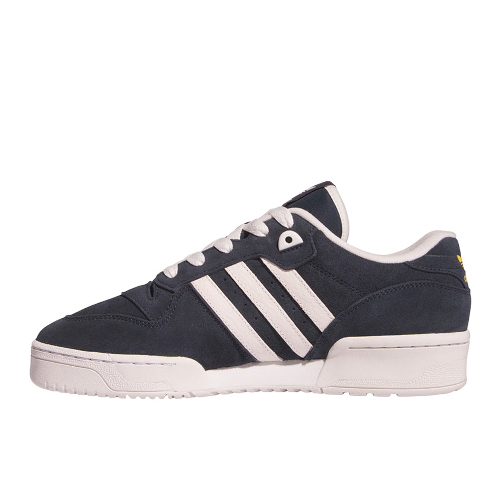 adidas Rivalry Low Shoes - Men's - Dark Blue / Cloud White / White - 5.5 adidas Rivalry Low Shoes - Men's - Dark Blue / Cloud White / White - 5.5