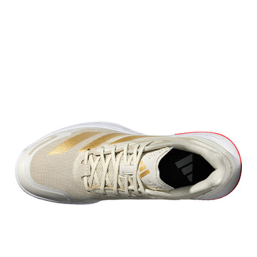 adidas Defiant Speed 2 Tennis Shoes - Women's - Off White / Gold / Bright Red - 10.5 adidas Defiant Speed 2 Tennis Shoes - Women's - Off White / Gold / Bright Red - 10.5