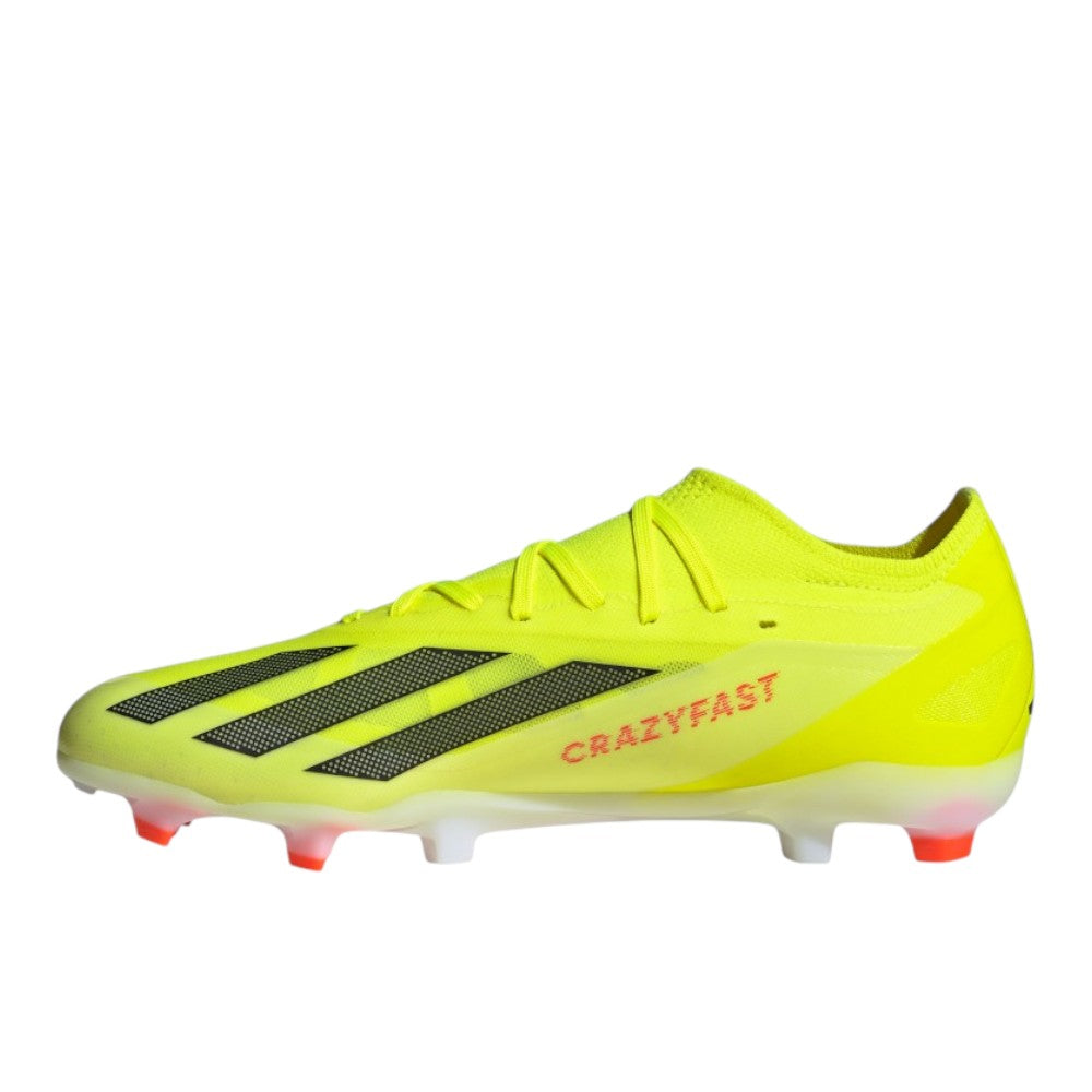 Shop Yellow Mens adidas X Crazyfast Pro Firm Ground Soccer Cleats