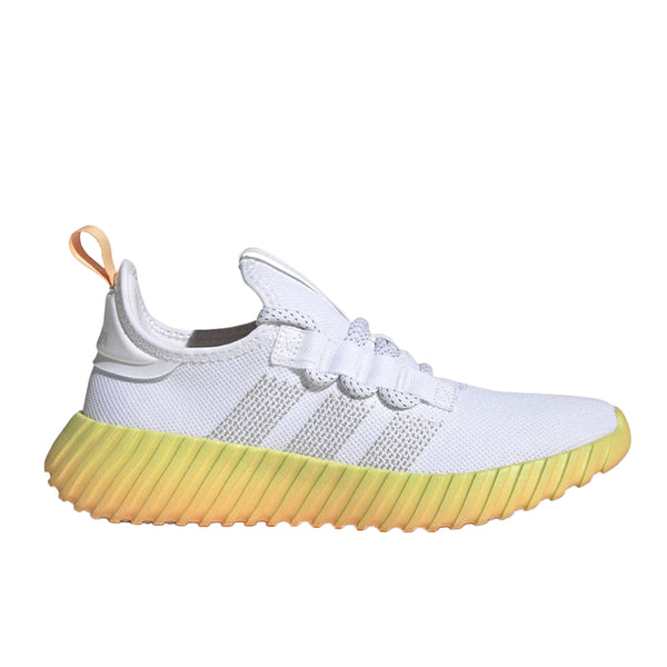 adidas gazelle silver green womens adidas Kaptir Flow Running Shoe | Women's | White/Orange | Size 10