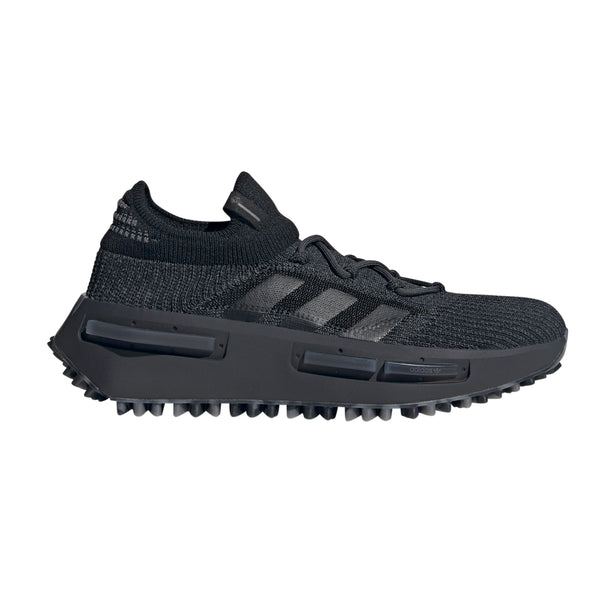 未使用 adidas アディダス NMD S1 Shop Black Mens adidas NMD S1 Lace Up Sneakers – Shoebacca