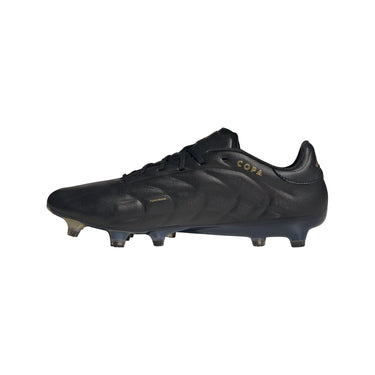 adidas Copa Pure 2 Elite FG Firm Ground Soccer Cleats, Black/Carbon/Gold / 8