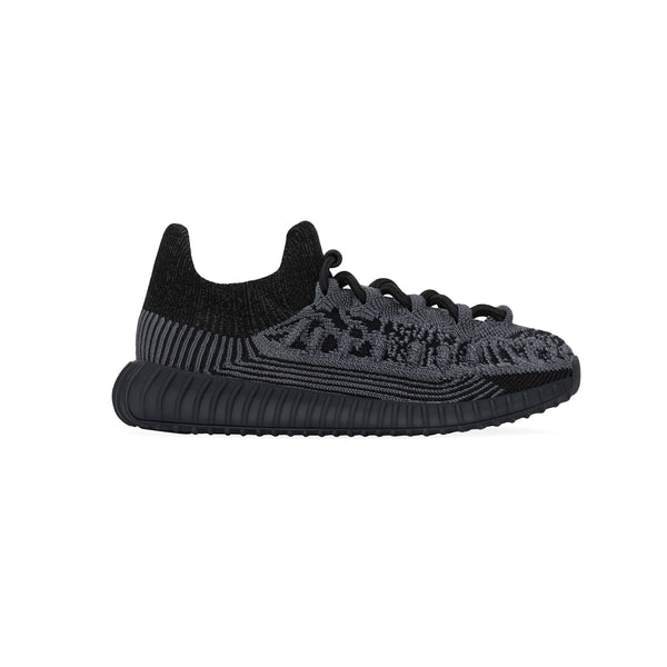 Shop Black Boys adidas Yeezy 350 V2 CMPCT Slip On Sneakers (Little