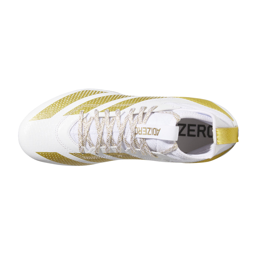 Adizero Impact Cleats　WHT/GLD　26.5㎝　V Shop White Mens Adizero Impact Exotic Speed Football Cleats