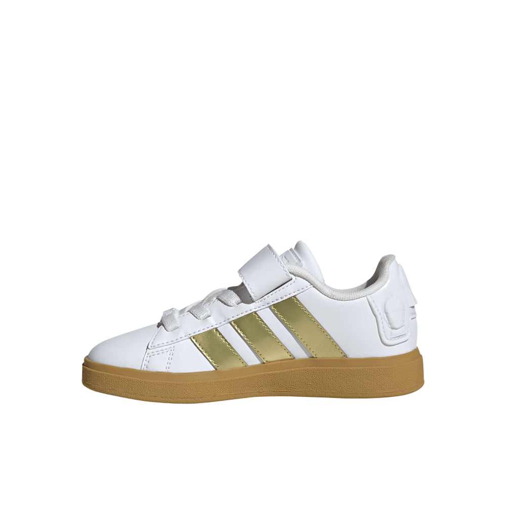 adidas Star Wars Grand Court 2.0 Shoes Children - Kids - Cloud White / Gold / Preloved Bronze