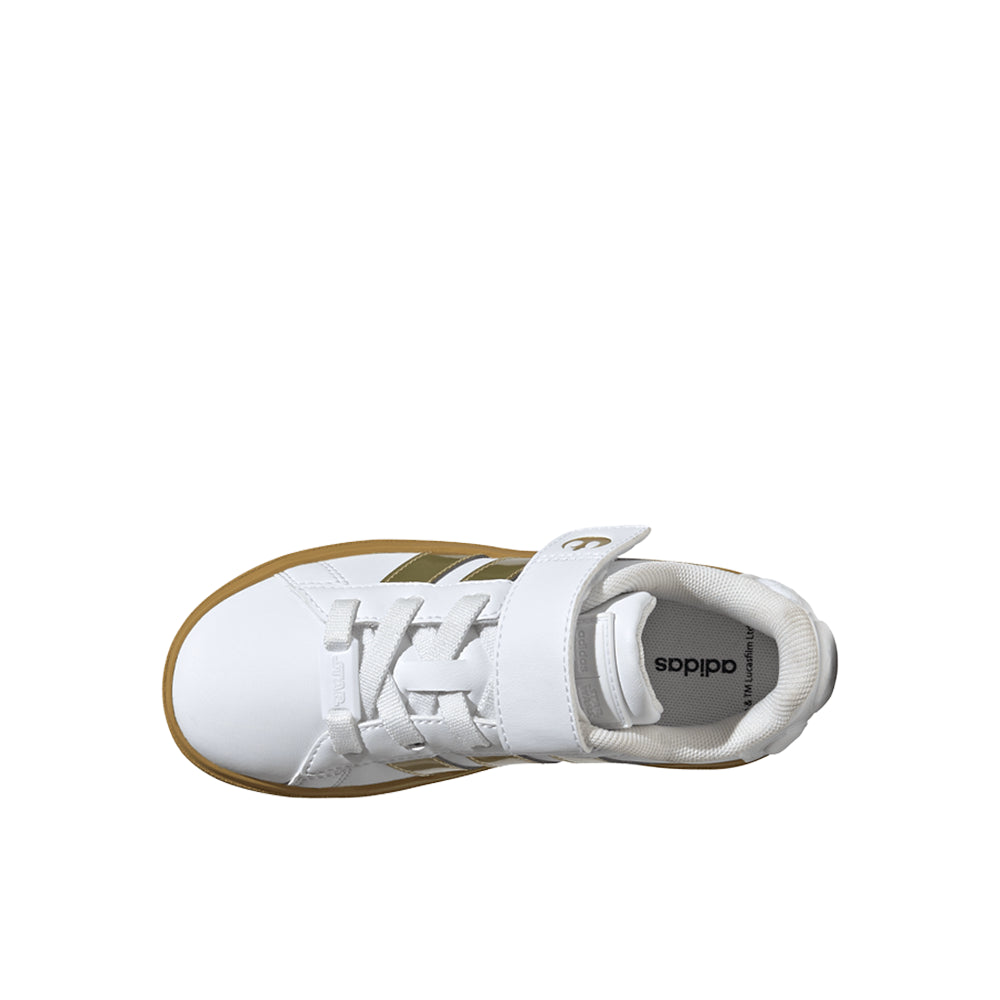 adidas Star Wars Grand Court 2.0 Shoes Children - Kids - Cloud White / Gold / Preloved Bronze