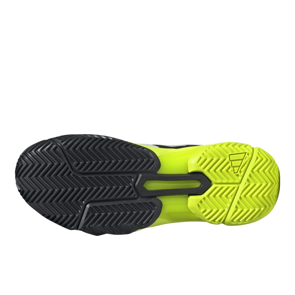 Shop Black, Yellow Mens CourtJam Control 3 Tennis Shoes – Shoebacca