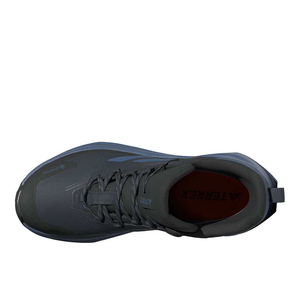 Shop Black, Blue Mens Terrex Trailmaker 2 Mid GTX Hiking Shoes