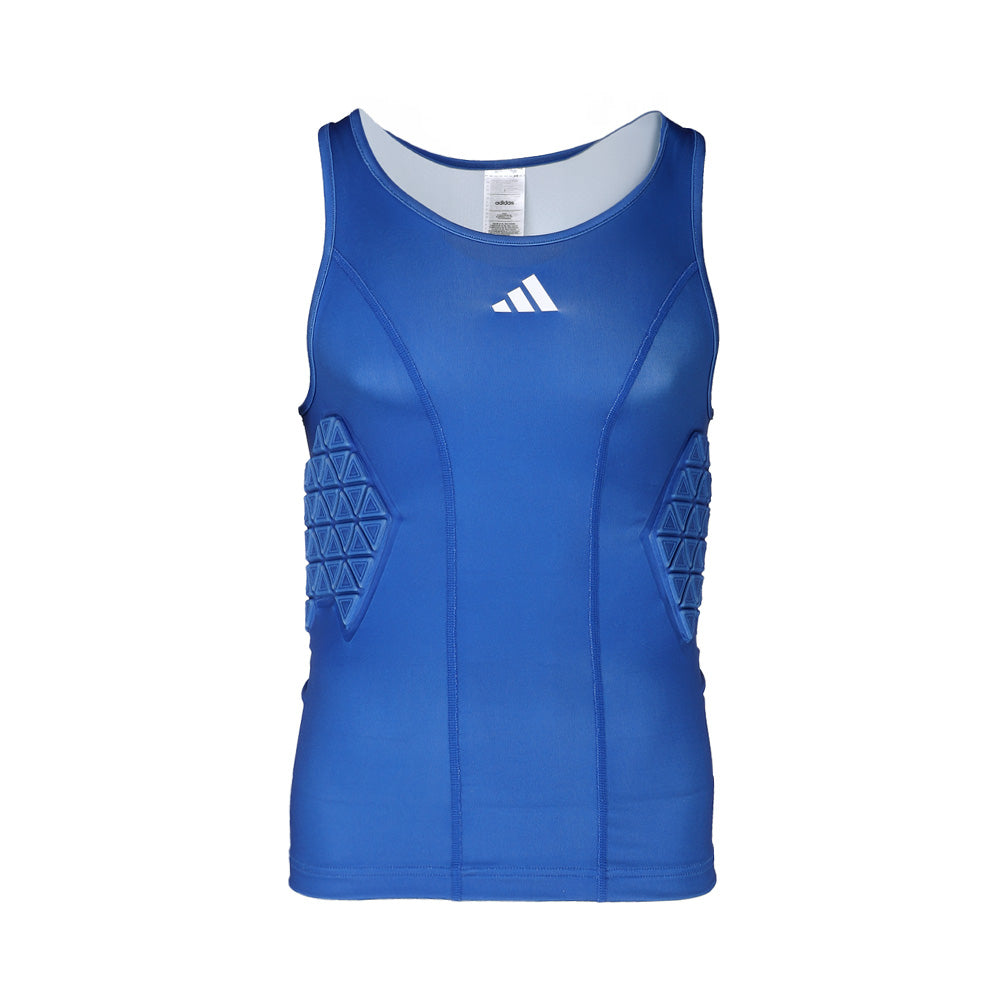 Shop Blue Mens Padded Basketball Aeroready Tank Top – Shoebacca