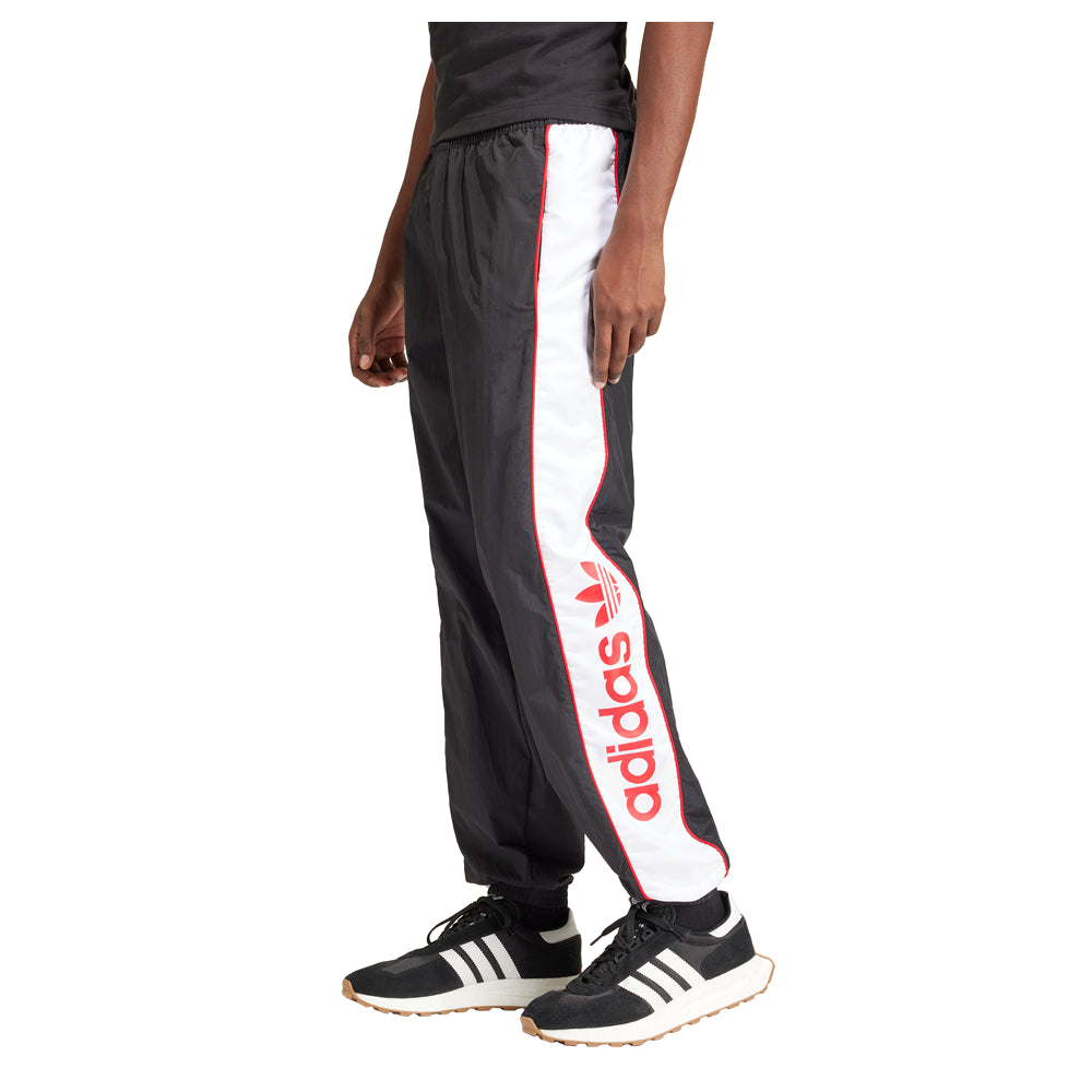 Shop Black Mens Panel Tracksuit Pants – Shoebacca