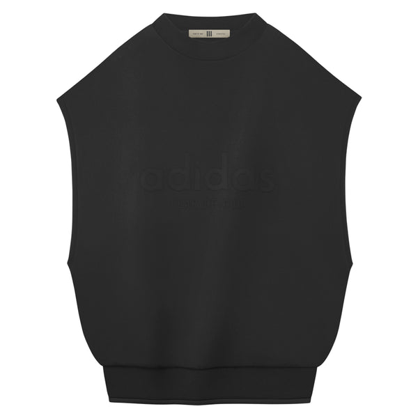 Shop Black Mens Adidas Fear of God Athletics Muscle Sweatshirt