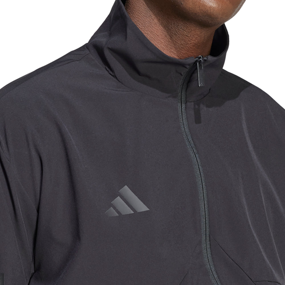 Shop Black Mens House of Tiro Woven Full Zip Track Jacket – Shoebacca