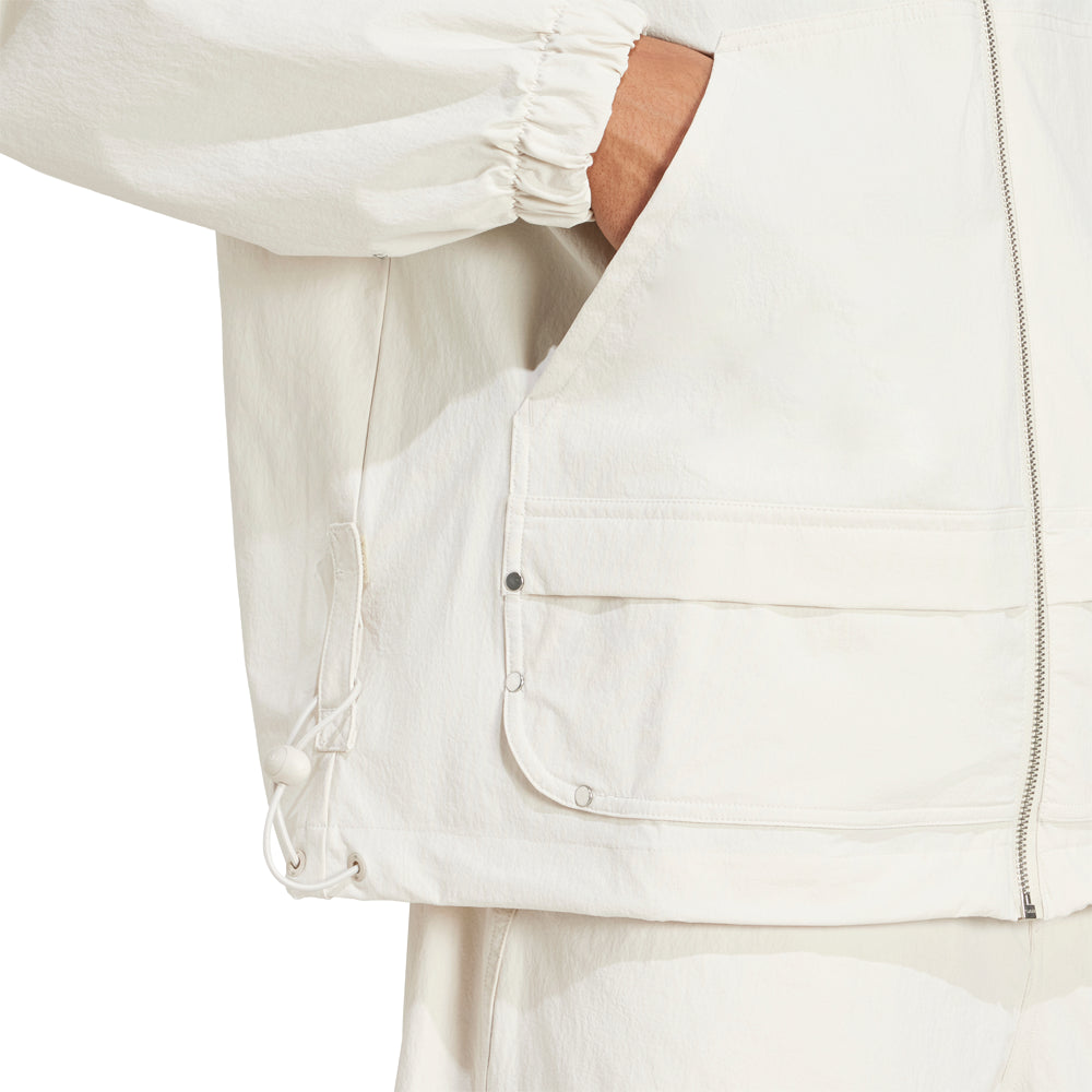 Shop White Mens Premium Essentials Utility Full Zip Jacket – Shoebacca