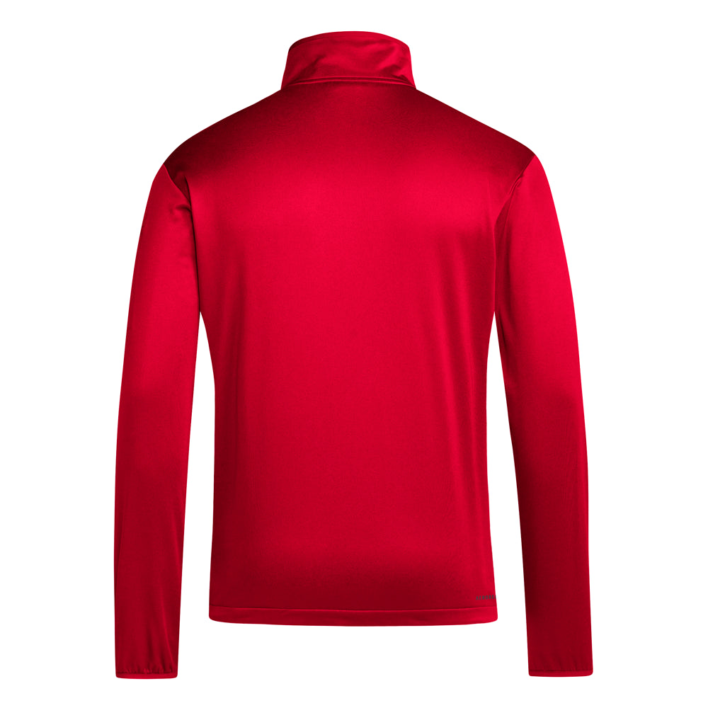 Shop Red Mens Rutgers Scarlet Knights Long Sleeve Quarter Zip